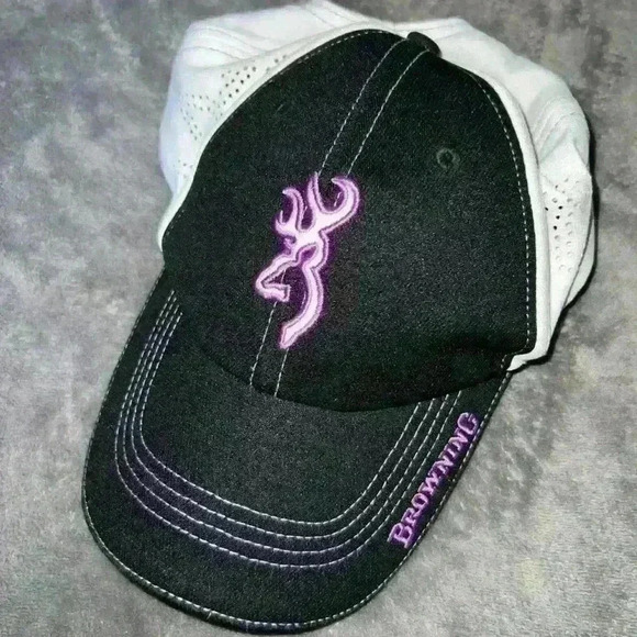 ladies browning hat purple, black and white - new never worn - Picture 1 of 2